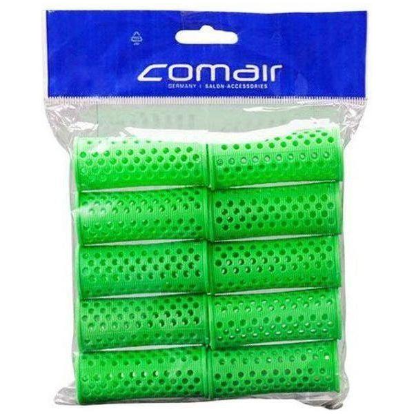 Comair Health & Beauty Green Comair Mesh Rollers (10 Pcs/Pack)