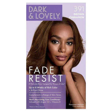 Dark and Lovely Health & Beauty 391 Brown Cinnamon Dark and Lovely Soft Sheen-Carson Fade Resist Rich Conditioning Color