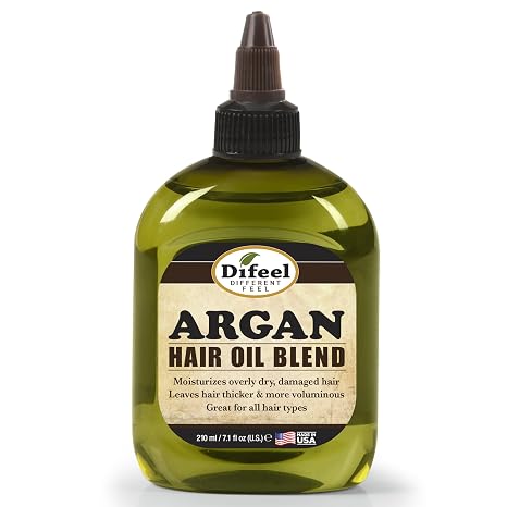 DiFeel Health & Beauty 250ml Difeel Premium Natural Hair Oil Argan 75ml /250ml