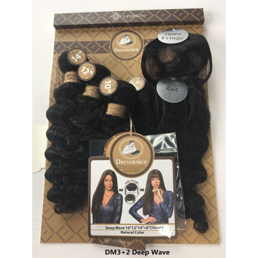 Dream Hair 100% Natural Brazilian Hair Top Tressen Natural Color #1 | gtworld.be