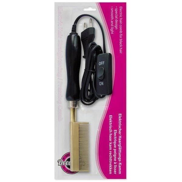 Dreamfix Health & Beauty Dreamfix Elektrischer Haarglättungs-Kamm, Electric Hair Comb for Afro Hair