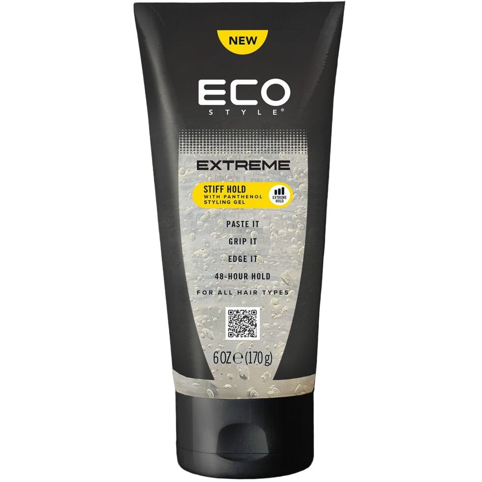 Eco Style Health & Beauty Eco Style Extreme Stiff Hold Styling Gel with Panthenol (6 oz / 170 g)