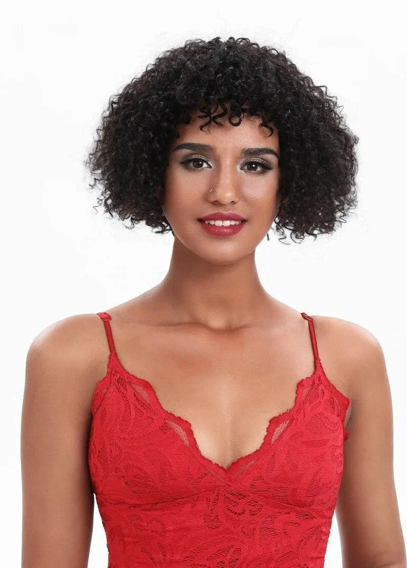 Hair by Sleek Health & Beauty Hair By Sleek Human Hair GILDA Brazilian Wig 1B : 9.5"