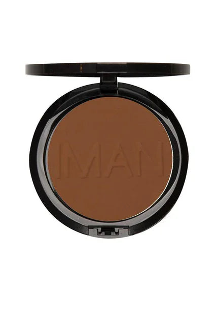 Iman Health & Beauty Earth Deep Iman β Poudre compacte de luxe 10 g
