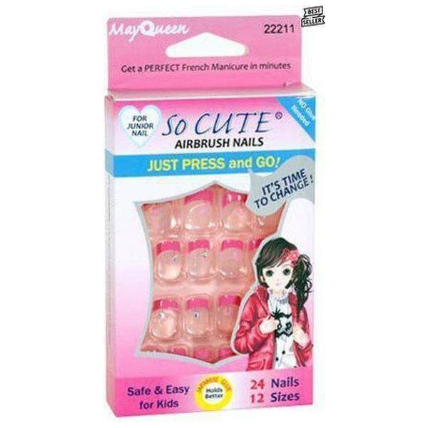 MayQueen Health & Beauty Nails 22211 MayQueen Unique Nail Metallic For Flat Nails