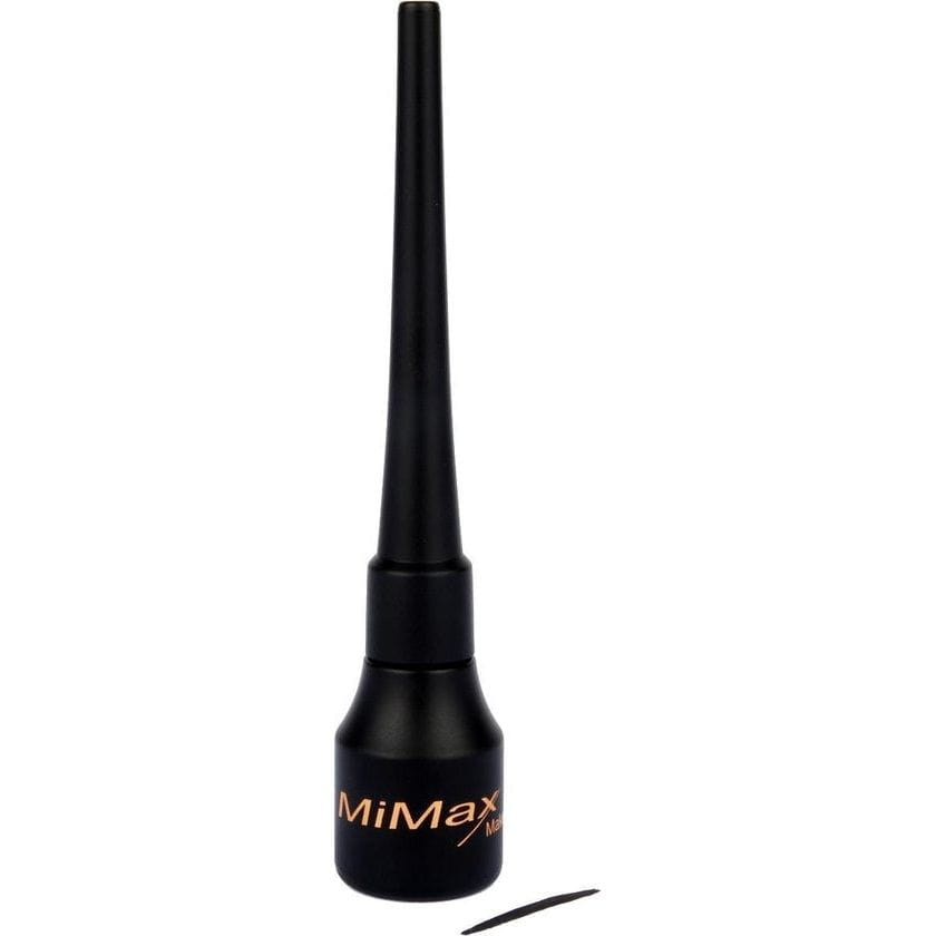 MiMax Health & Beauty Mimax Liquid Eyeliner Black E01
