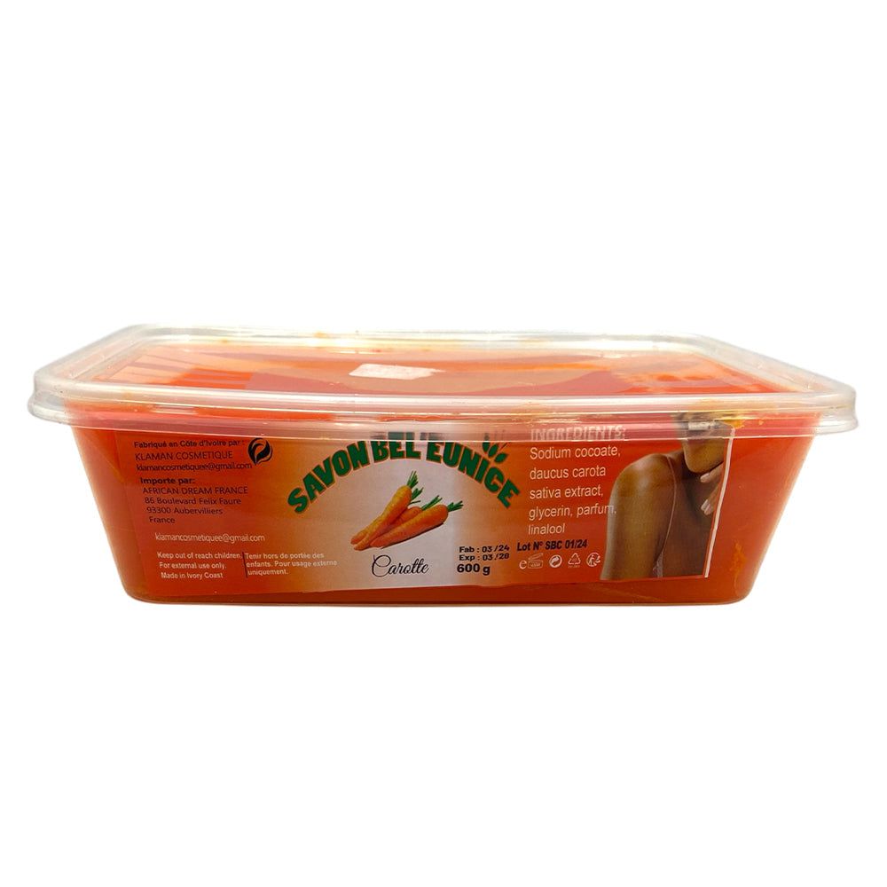 SAVON BEL'EUNICE Health & Beauty Carrot Savon bel'Eunice carotte / Papaye 600g