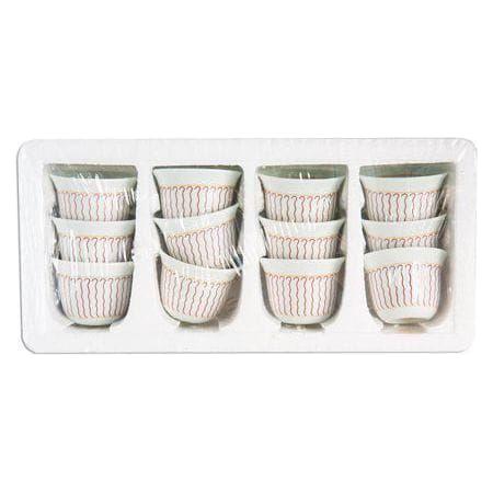 Shewhat Health & Beauty Red Shewhat Coffee cups Finjal Blue/Red/Green (12er Pack)