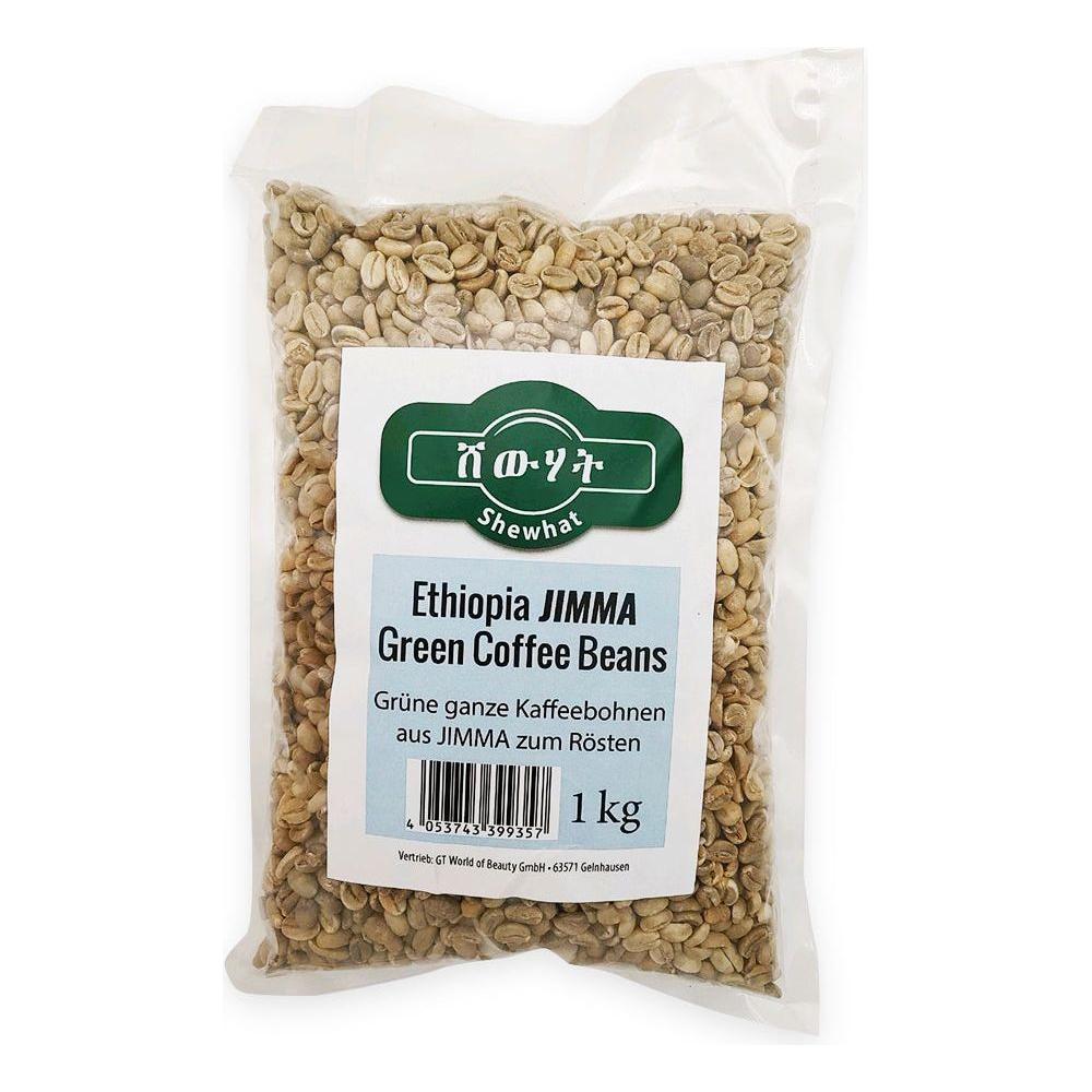 Shewhat Health & Beauty Shewhat Coffee Ethiopia Green Jimma 1kg