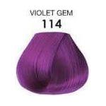 Adore Health & Beauty violet gem #114 Adore Semi Permanent Hair Color 118ml