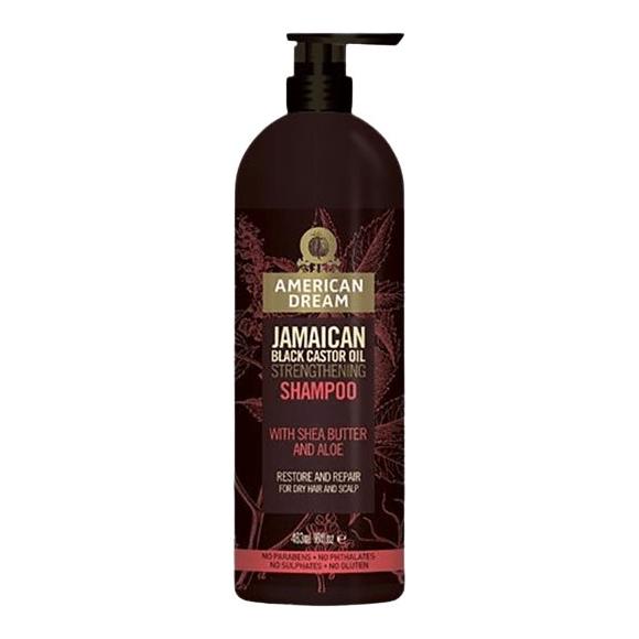 American Dream Health & Beauty American Dream Jamaican Black Castor Oil Strengthening Shampoo 16 Oz