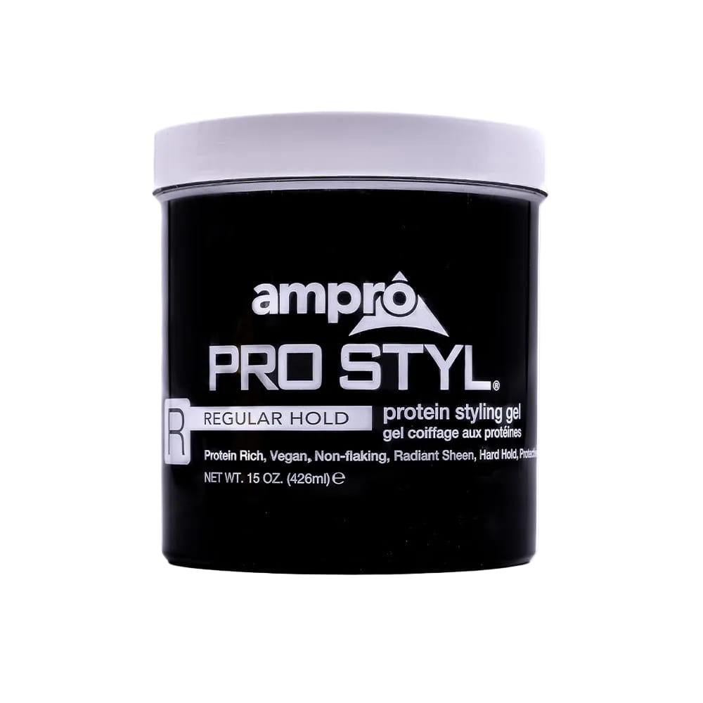 ampro Health & Beauty 15oz ampro - Pro Styl Protéines Gel coiffant Fixation Régulière 15oz /32oz