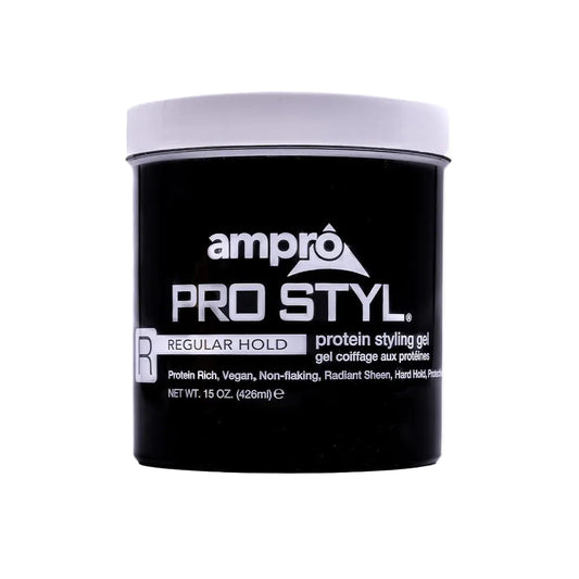 ampro Health & Beauty 15oz ampro - Pro Styl Protéines Gel coiffant Fixation Régulière 15oz /32oz
