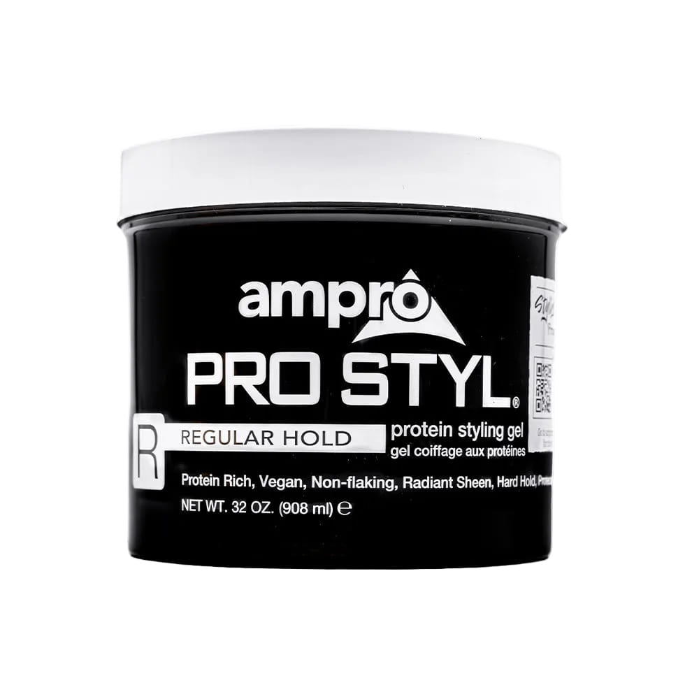 ampro Health & Beauty 32oz ampro - Pro Styl Protéines Gel coiffant Fixation Régulière 15oz /32oz
