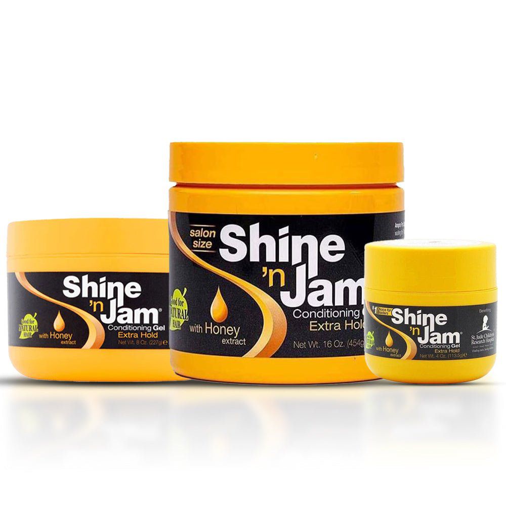 ampro Health & Beauty Shine-n-Jam - Conditioning Gel Extra Hold