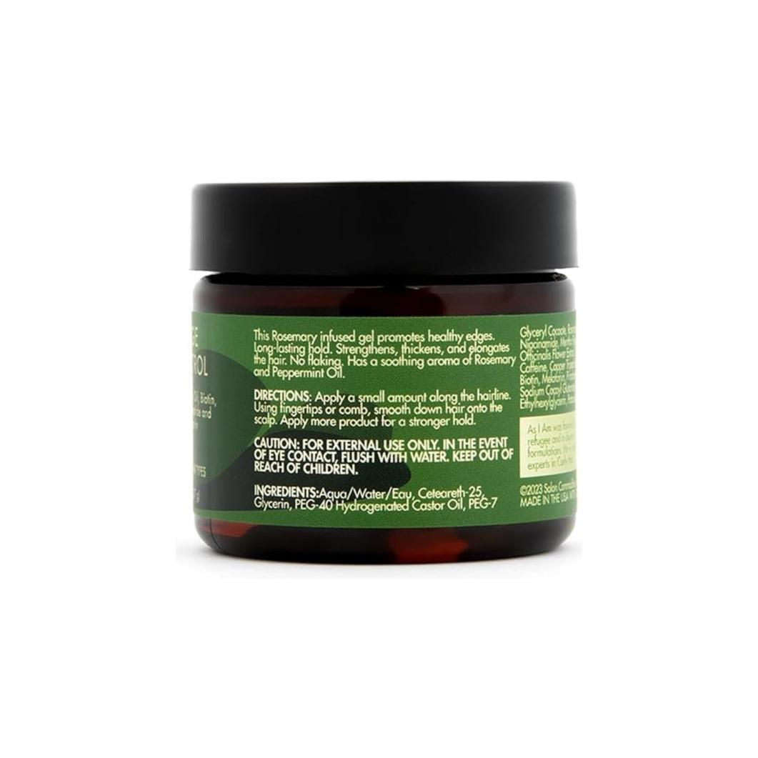 As I Am Health & Beauty As I Am Rosemary Edge Control with Biotin & Saw Palmetto 2oz