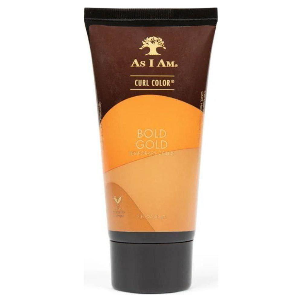 As I Am Health & Beauty Bold Gold As I Am Curl Color Temporary Color Curling Gel 3oz