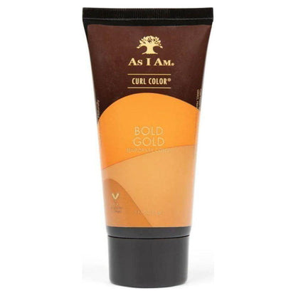 As I Am Health & Beauty Bold Gold As I Am Curl Color Temporary Color Curling Gel 3oz