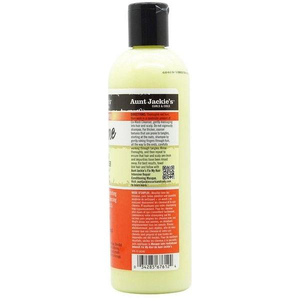 Aunt Jackie's Health & Beauty Aunt Jackie's Curls & Coils Flaxseed Recipes Purify Me Moisturizing Co-Wash Cleanser 355ml
