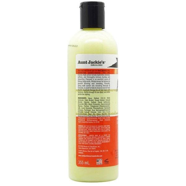 Aunt Jackie's Health & Beauty Aunt Jackie's Curls & Coils Flaxseed Recipes Purify Me Moisturizing Co-Wash Cleanser 355ml