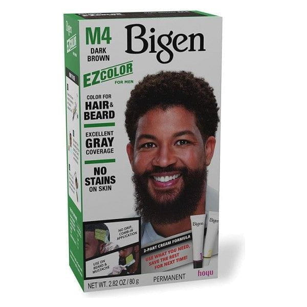 Bigen Health & Beauty BIGEN EZ M4 Dark Brown Bigen EZ Color For Men For Hair & Beard 2.82oz