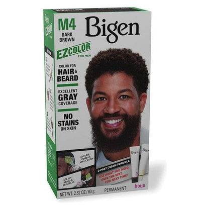 Bigen Health & Beauty BIGEN EZ M4 Dark Brown Bigen EZ Color For Men For Hair & Beard 2.82oz
