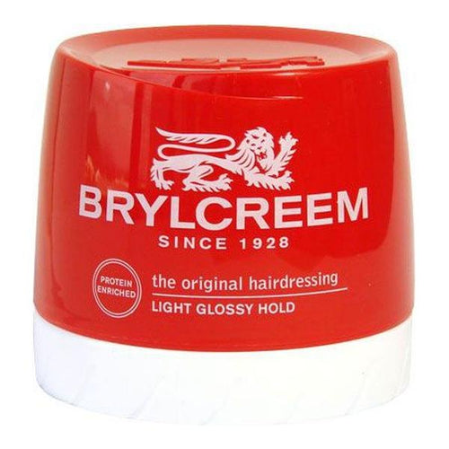 Brylcreem Health & Beauty BRYLCREEM LIGHT GLOSSY HOLD hairdressing 250ml Red
