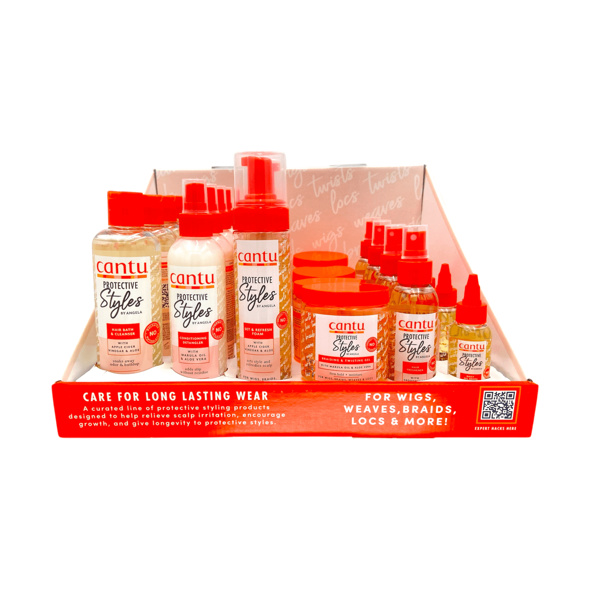 Cantu Health & Beauty Cantu 24pc Protective Styles Pdq (Display)