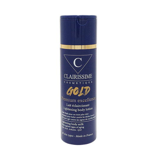 Clairissime Health & Beauty Clairissime - Lait corporel éclaircissant doré 500 ml