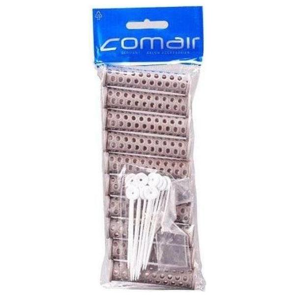 Comair Health & Beauty Gray Comair Mesh Rollers  (10 Pcs/Pack)