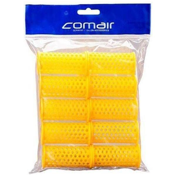 Comair Health & Beauty Yellow Comair Mesh Rollers  (10 Pcs/Pack)