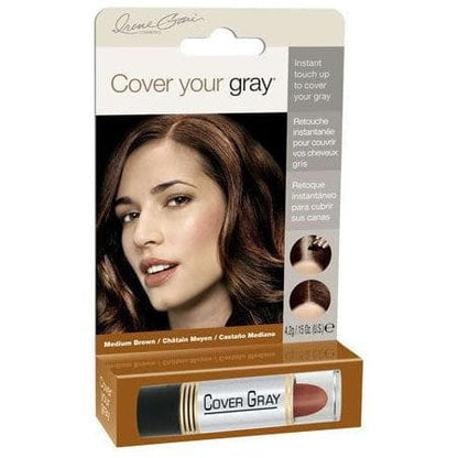 Cover your gray Health & Beauty IG Cover Your Gray For Women Stick Medium Brown Irene Gari Cover Your Gray Instant Touch Up Stick 4.2g