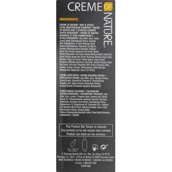 Creme of Nature Health & Beauty Creme of Nature For Long Lasting Color and Shine 1.0 Natural Black