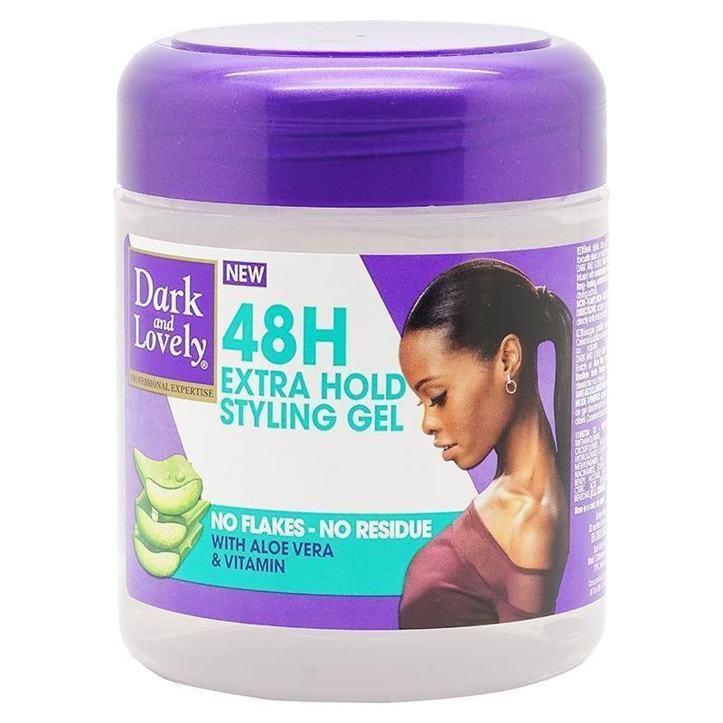 Dark and Lovely Health & Beauty #450ml Dark & Lovely 48H Extra Hold Styling Gel 250/450ml