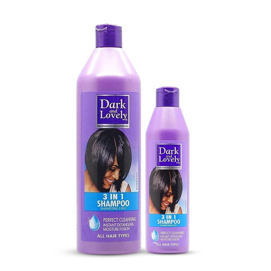 Dark and Lovely Health & Beauty Dark and Lovely 3 in 1 shampoo for all hair types 250ml/500ml