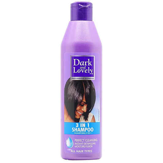 Dark and Lovely Health & Beauty Dark and Lovely 3 in 1 shampoo for all hair types 250ml