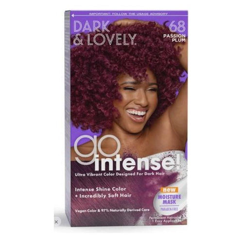 Dark and Lovely Health & Beauty Dark & lovely Hair Color Go Intense Passion Plum 68