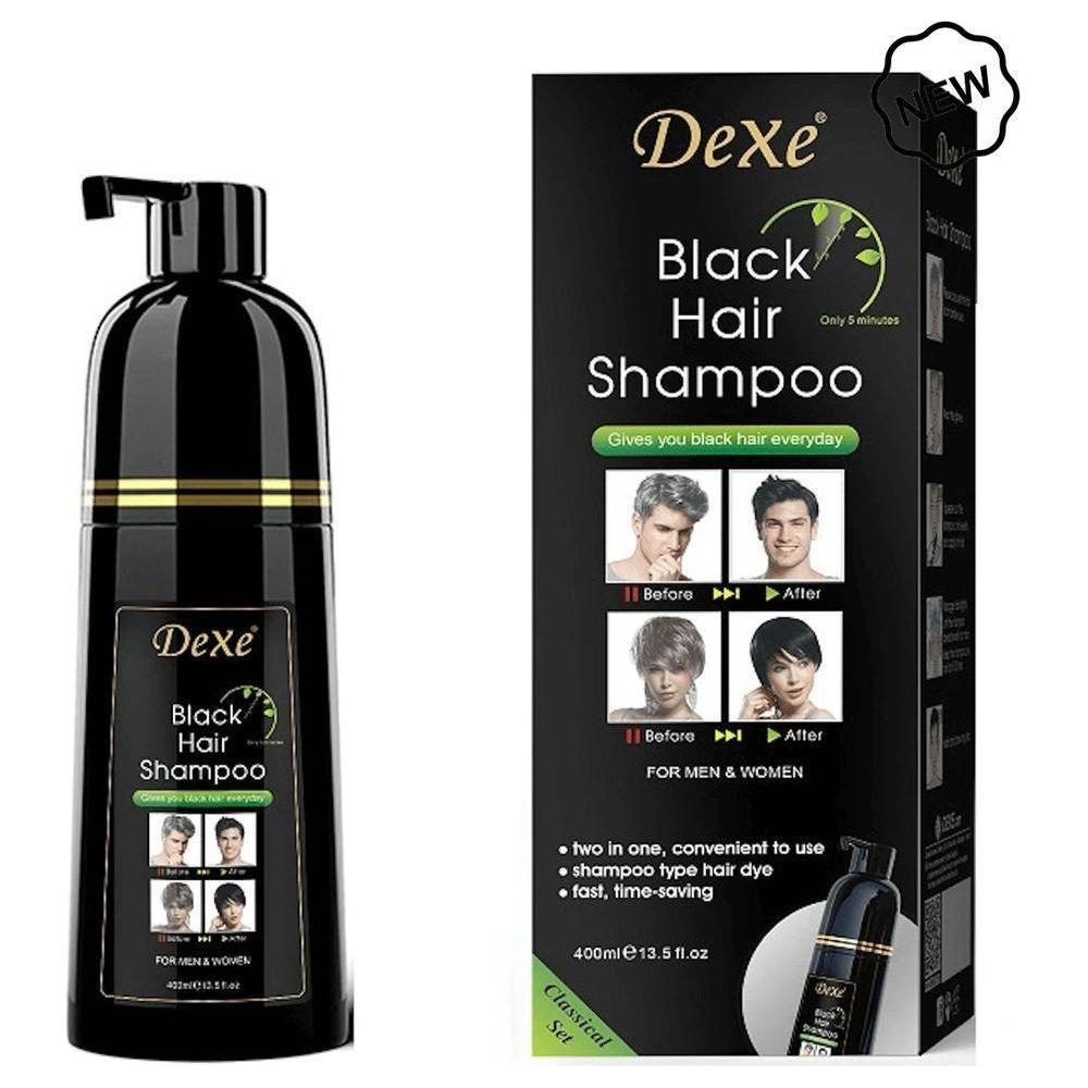 Dexe Health & Beauty 400 ml Dexe Black Hair Shampoo Classic