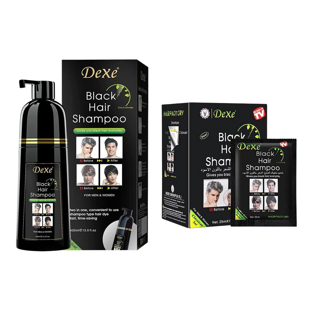 Dexe Health & Beauty Dexe Black Hair Shampoo Classic