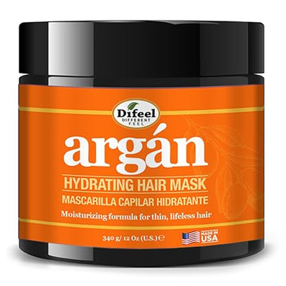 DiFeel Health & Beauty Difeel SP Argan Hydrating Hair Mask 12oz