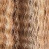 Dream Hair Health & Beauty 14" = 35 cm / Braun-Blond Mix #P4/27/613 Dream Hair Clip-In Extensions Set Deep Wave Human Hair, De vrais cheveux