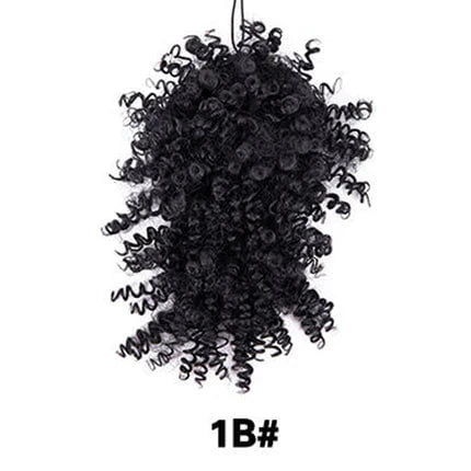 Dream Hair Health & Beauty #1B Dreamhair Curly Ponytail Bangs