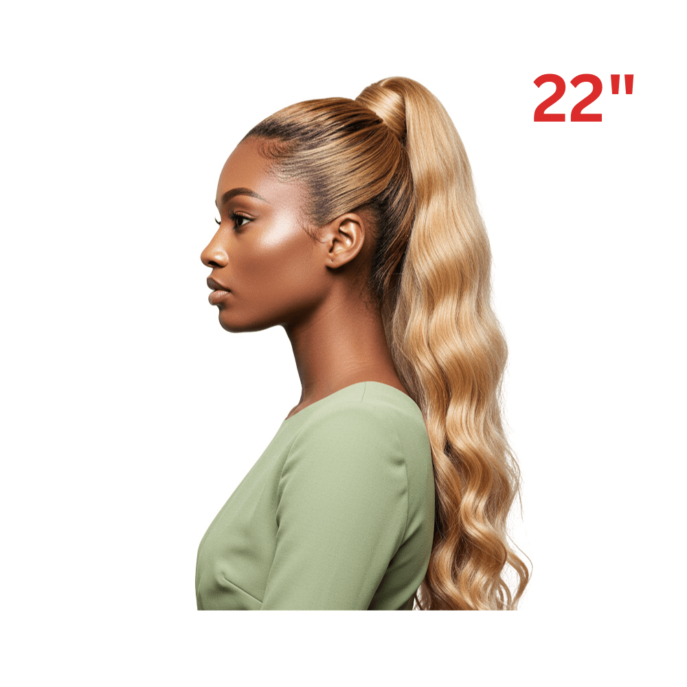 Dream Hair Health & Beauty 22" / #22 Dream hair El Ponytail Wavy Human Hair (22" & 24")