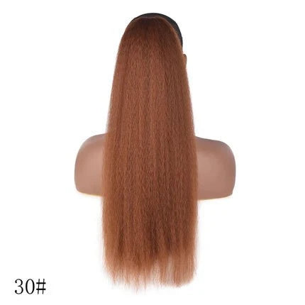 Dream Hair Health & Beauty #30 Dreamhair Yaki Straight Ponytail 22"