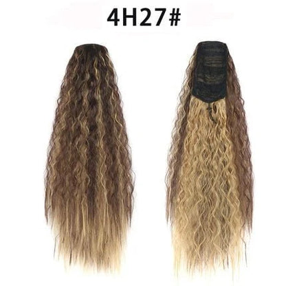 Dream Hair Health & Beauty #4H27 Dreamhair Kinky Straight Ponytail 22"