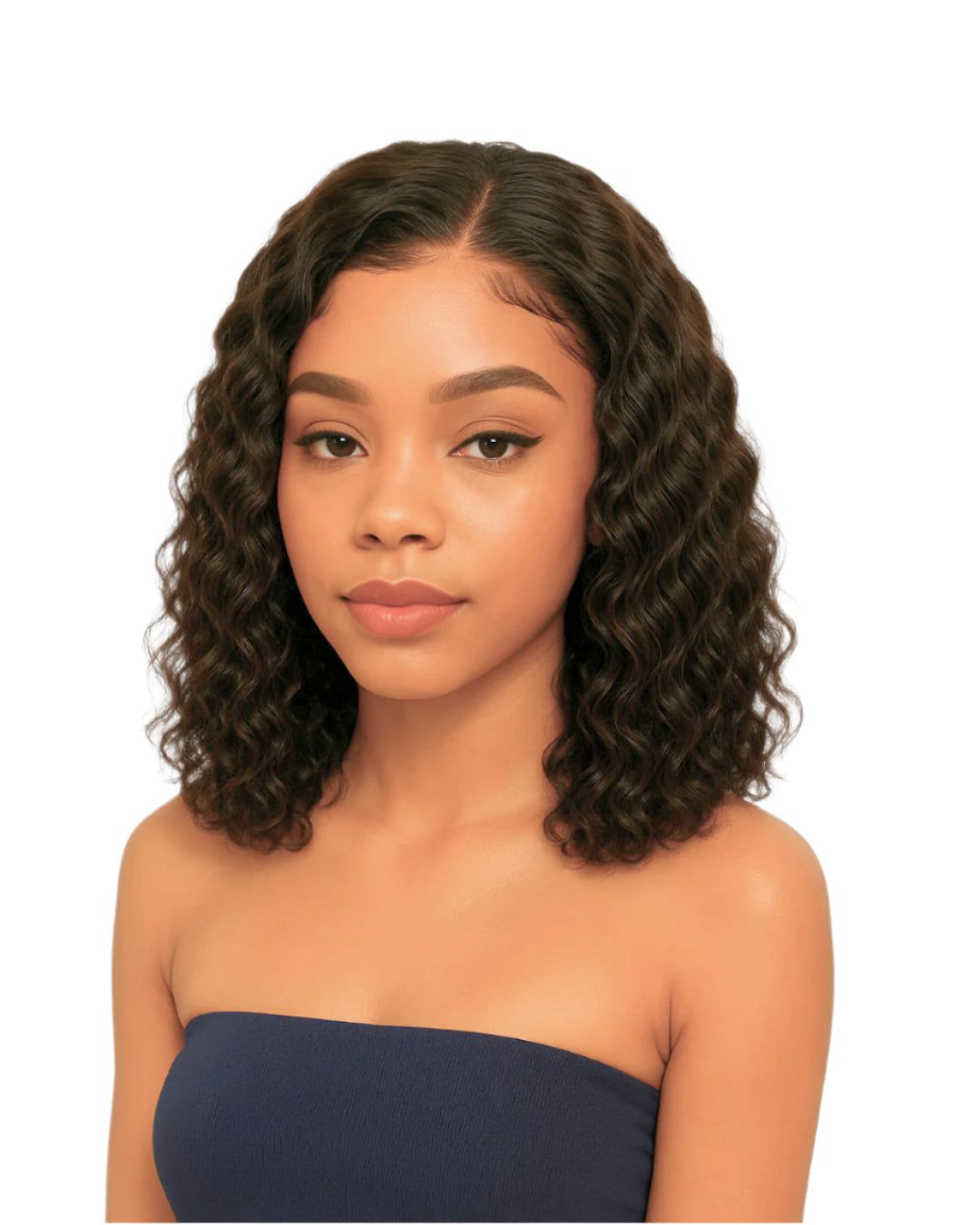 Dream Hair Health & Beauty Dream Hair Deep Bob wig 13*4 natural color