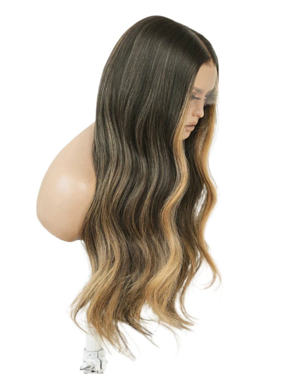 Dream Hair Health & Beauty Dream Hair Human Hair Wavy Wig Indian Virgin