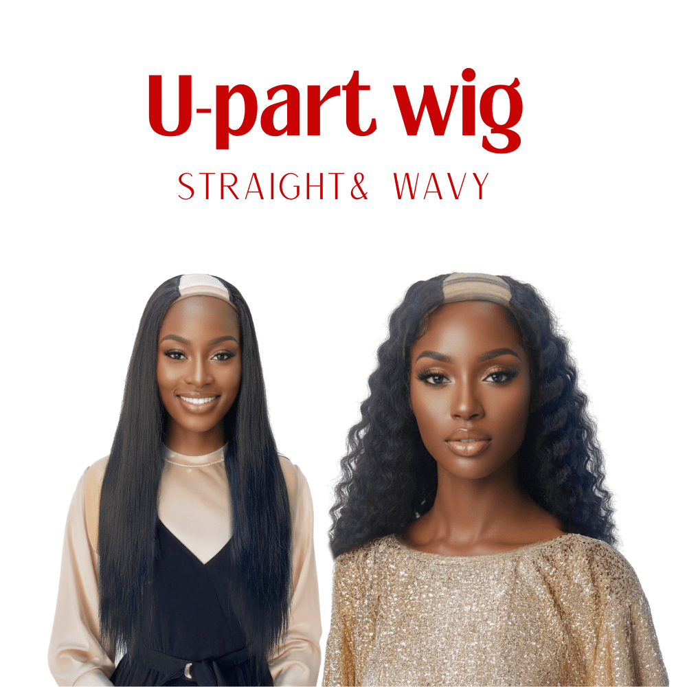 Dream Hair Health & Beauty Dream Hair U-part wig Straight & Wavy 22inch (natural color)