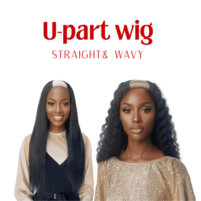 Dream Hair Health & Beauty Dream Hair U-part wig Straight & Wavy 22inch (natural color)
