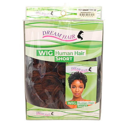 Dream Hair Health & Beauty Dream Hair Wig HUMAN HAIR Short 0004